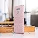 LG G6 Case, Monoy Sparkle Bling Glitter Protective Bumper 3-Layer Design Drop Protection Hybrid Clear PC TPU Case for LG G6 (Rose Gold)