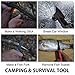 ALVAGO 13 in 1 Camping Survival Hatchet, Gifts for Dad, Camping Tool Kit with Hammer, Pliers, Screwdriver, Saw, Bottle Opener, Axe, Multitool for Outdoor and Car Emergency
