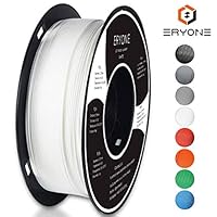 ERYONE White PLA 3D Printer Filament 1.75mm for 3D Printer / 3D Pen 1kg (2.2LBS)/Spool