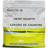 Canadian Hemp Hearts, 2 Kg Hulled Hemp Seeds, Saskatchewan Harvest Shelled Hemp Seeds, 12g Omega 3 & 6 per Serving, Great for