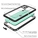 Temdan Designed for iPhone 11 Case,360 Full-Body Built-in Screen Protector Real Heavy Duty Rugged Shockproof Dustproof Cases for iPhone 11 6.1 inch 2019 Release-(Black/Clear)