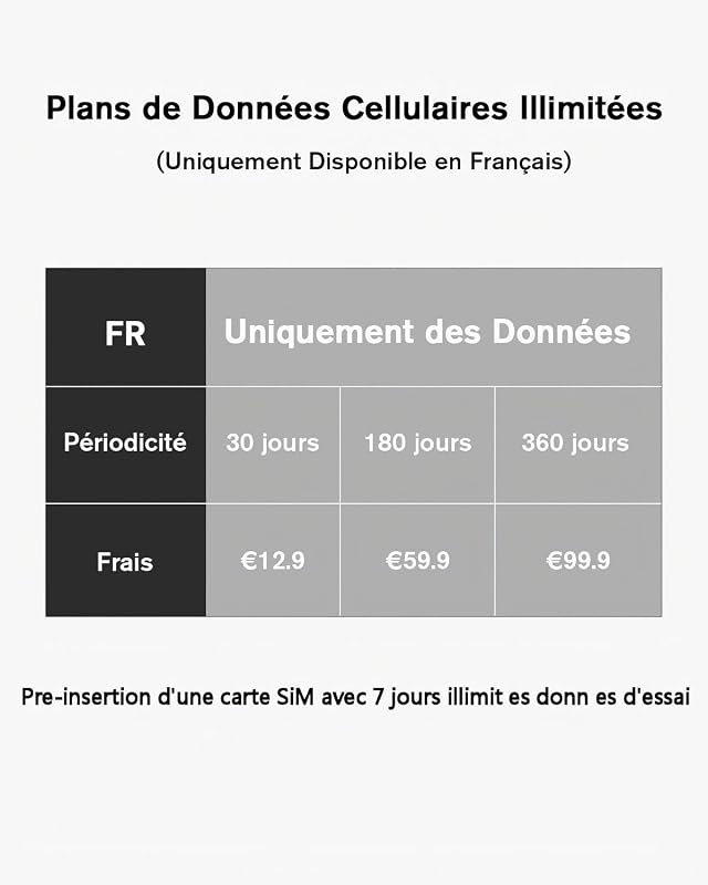 4G LTE Caméra de Sécurité Extérieure sans Fil à énergie Solaire