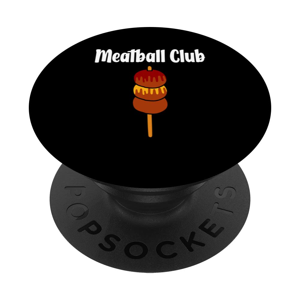 Meatball Lover - Meatball Expert Meatball Taster Meatballs PopSockets Swappable PopGrip