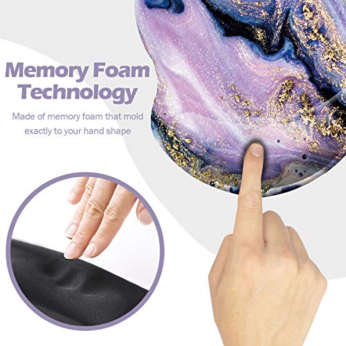 Dooke Ergonomic Mouse Pad with Wrist Support, Cute Mouse Pads with Non