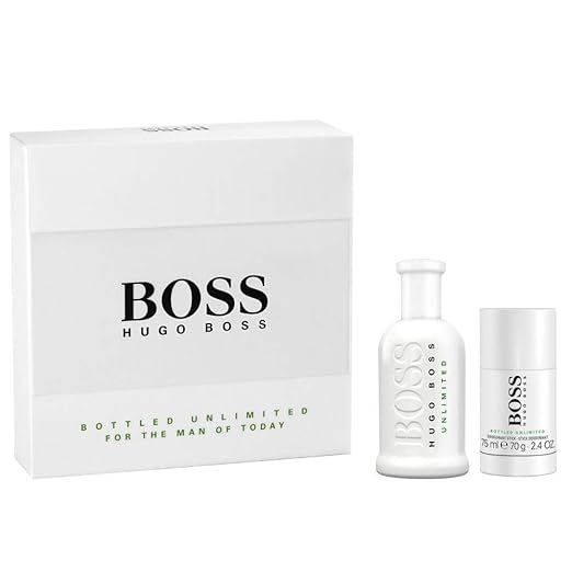 Hugo Boss Bottled Unlimited Set: 100ml EdT + 75ml Deo Stick