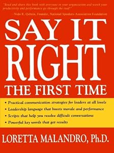 Image of Say It Right the First Time