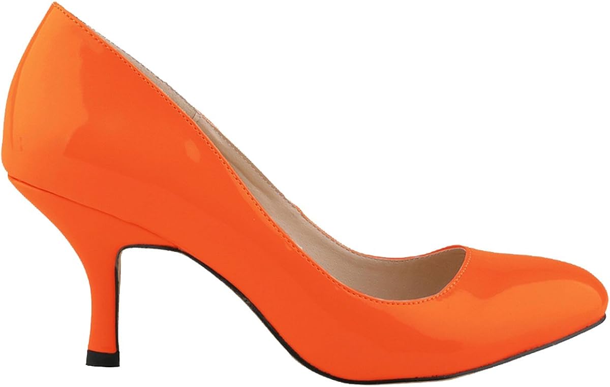 orange court heels