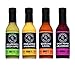 Bravado Spice Four Pack Bundle | Hot Ones Hot Sauce | Gluten Free | Vegan | All Natural | Hot Sauce Gift Sets