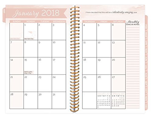 image for bloom daily planners 2018 Calendar Year HARD COVER Daily Planner - Pas