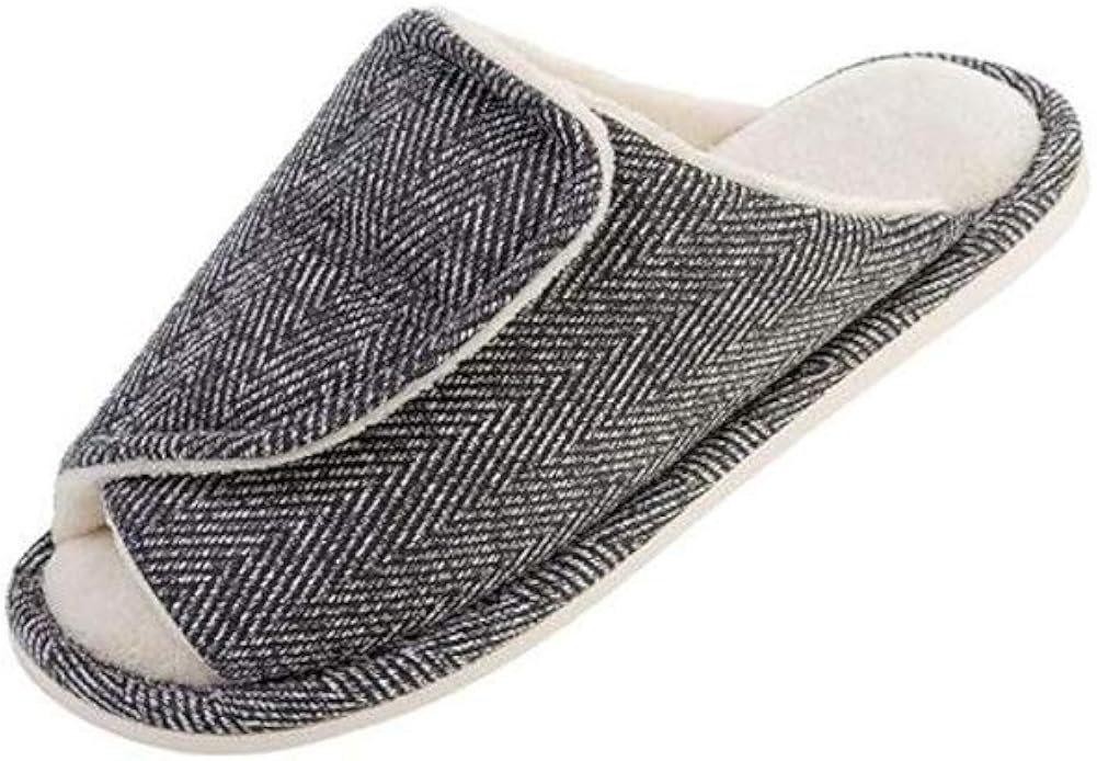 extra wide womens slippers for swollen feet