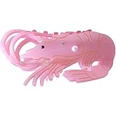Novelty Shrimp Hair Clips,Cute Acetate Hair Clip,Big Claw Clips for Women,Pink