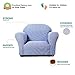 Keet Roundy Kid's Chair Gingham, Wood, Navy
