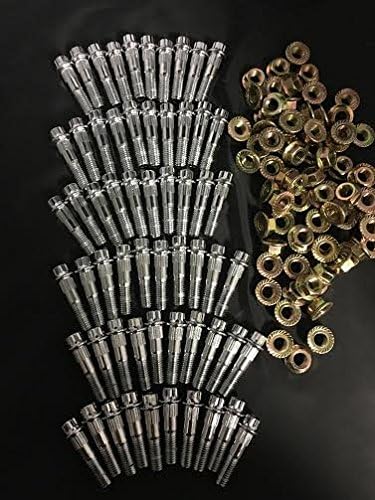 LB Forged (50pcs) Asanti Wheel 9mm (12point) Assembly Chrome Bolts Nuts Included
