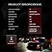 OPT7 Prowler Emergency Dash Light, 16 Daytime Visible LEDs Police Light, 18 Strobe Patterns for Law Enforcement, Warning, First Response, Fire, Security, and Traffic Control, Red & Blue