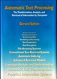 Automatic Text Processing: The Transformation Analysis and Retrieval of Information by Computer (Add by 