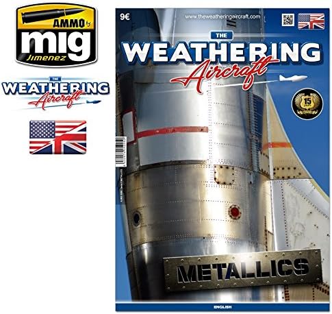 AMM5205 AMMO by Mig The Weathering Aircraft #5 Metallics Paperback – January 1, 2017