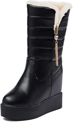 wedge snow boots waterproof