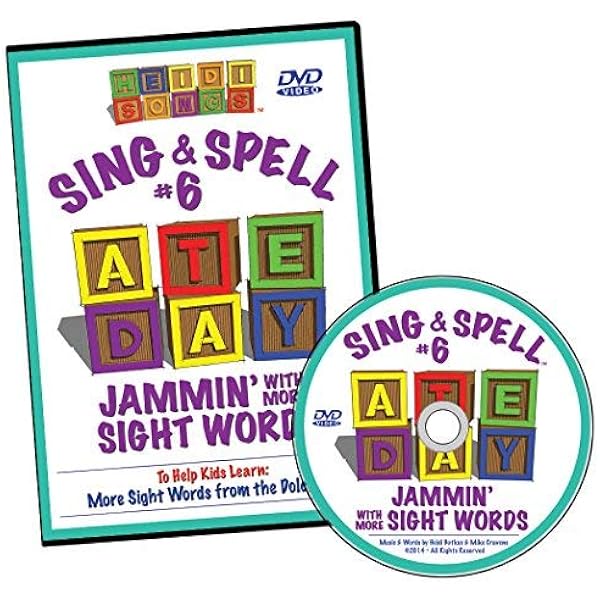Amazon.com: Sing & Spell the Sight Words: Volume 6 - Jammin' With