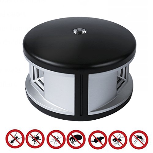 360° Ultrasonic Pest Repeller – Battery-Operated, Indoor/Outdoor Use For Mice, Rats & Moles