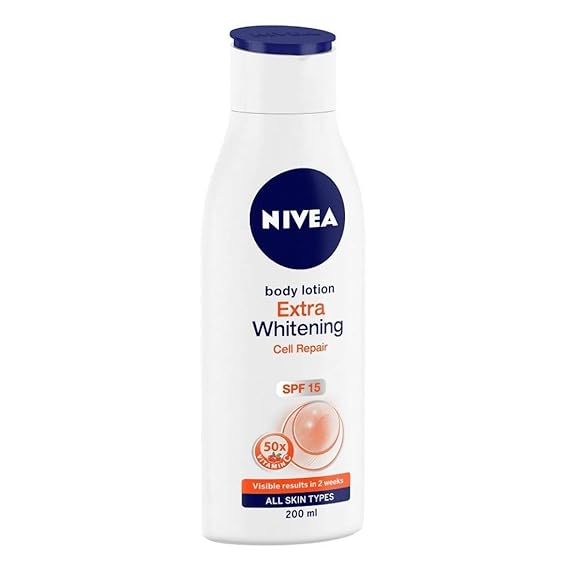 Amazon Com Nivea Body Extra Whitening Body Lotion 200ml Beauty