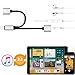 iNassen Lightning Jack Adapter for iPhone 7 / Plus iPhone 8/8Plus/iPhone X 10 adapter,Lightning to DualLightning headphone Adapter.with Call & Audio & Charge