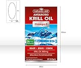 Natures Aid Krill Oil 500mg 60 Softgels High Omega-3 EPA DHA Astaxanthin view 9