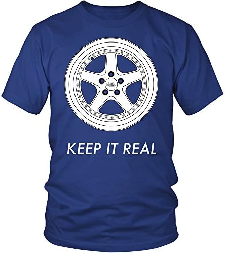 Keep It Real JDM Wheel Stance Camber T-Shirt