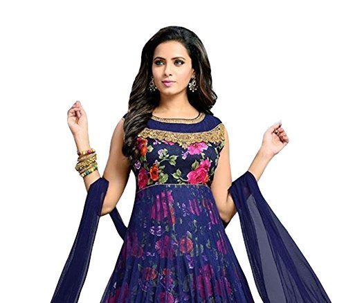 overseas tex women's cotton salwar suit with dupatta (overseas 1060,blue,free size)