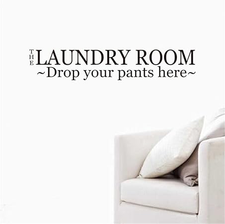 Bibitime Waschekorb Zitate Wandtattoo Decor Aufkleber Fur