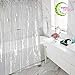 CREATOV DESIGN Shower Curtain Liner - 72x72 Clear Peva Fabric Shower Curtain for Bathroom Waterproof Odorless Eco Friendly Heavy Duty Metal Grommets 1 Pack