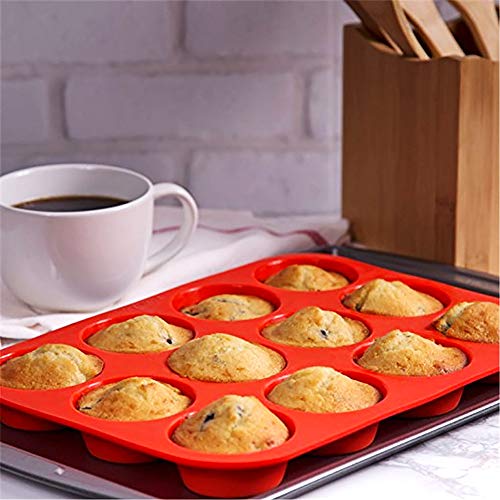 4 Clearance+Sale+Silicone+Muffin+Cupcake