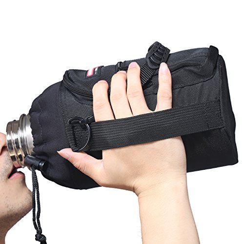GoNovate 64 oz Pouch/Sleeve with Carrying Handle for Hydro Flask