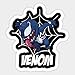 Venom The Amazing Spiderman Marvel sticker for laptop 4'(inch)