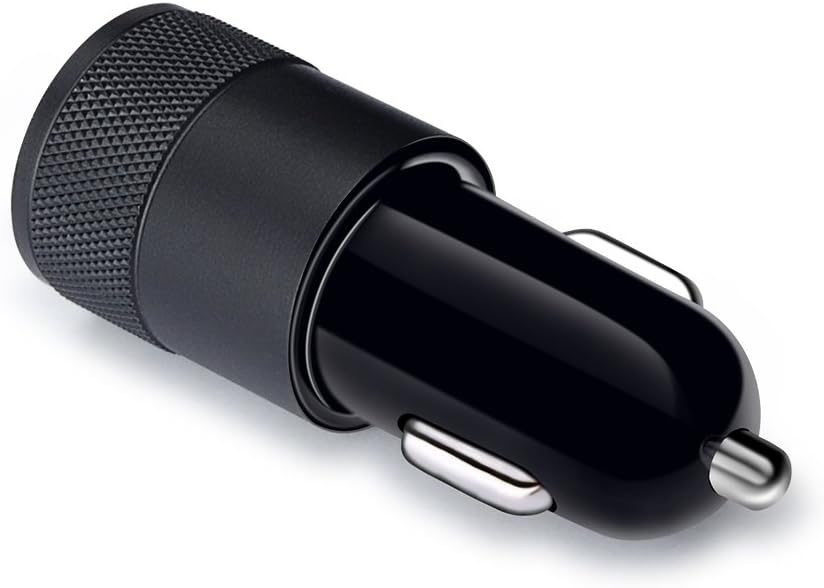 Car Charger,Sicodo 2-Pack 3.4A Dual USB Port Rapid Car Charger Adapter Compatible with iPhoneX,8,8 Plus,7 Plus,7S,6 Plus,6S,iPad,Tablet,Samsung Galaxy S9 S8,S7 Edge,HTC,Sony and Other USB Device 