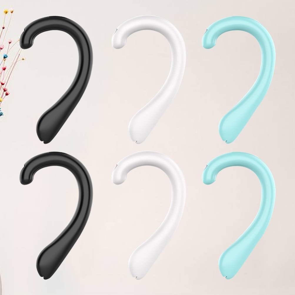 Artibetter 3 works Mouth Mask Ear Loops Ear Back Grips Silicone Hook Earbud Ear Protective Cover for Wearing Face Mask - Image 5