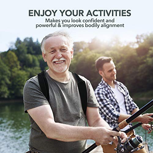 Temple Kinetics Premium Adjustable Posture Corrector for Men and Women - Comes with 2 Bonus Pads and a Mesh Wash Bag - Straightens Shoulders and Upper Back to Prevent Slouching for Body Wellness - Thumbnail 4