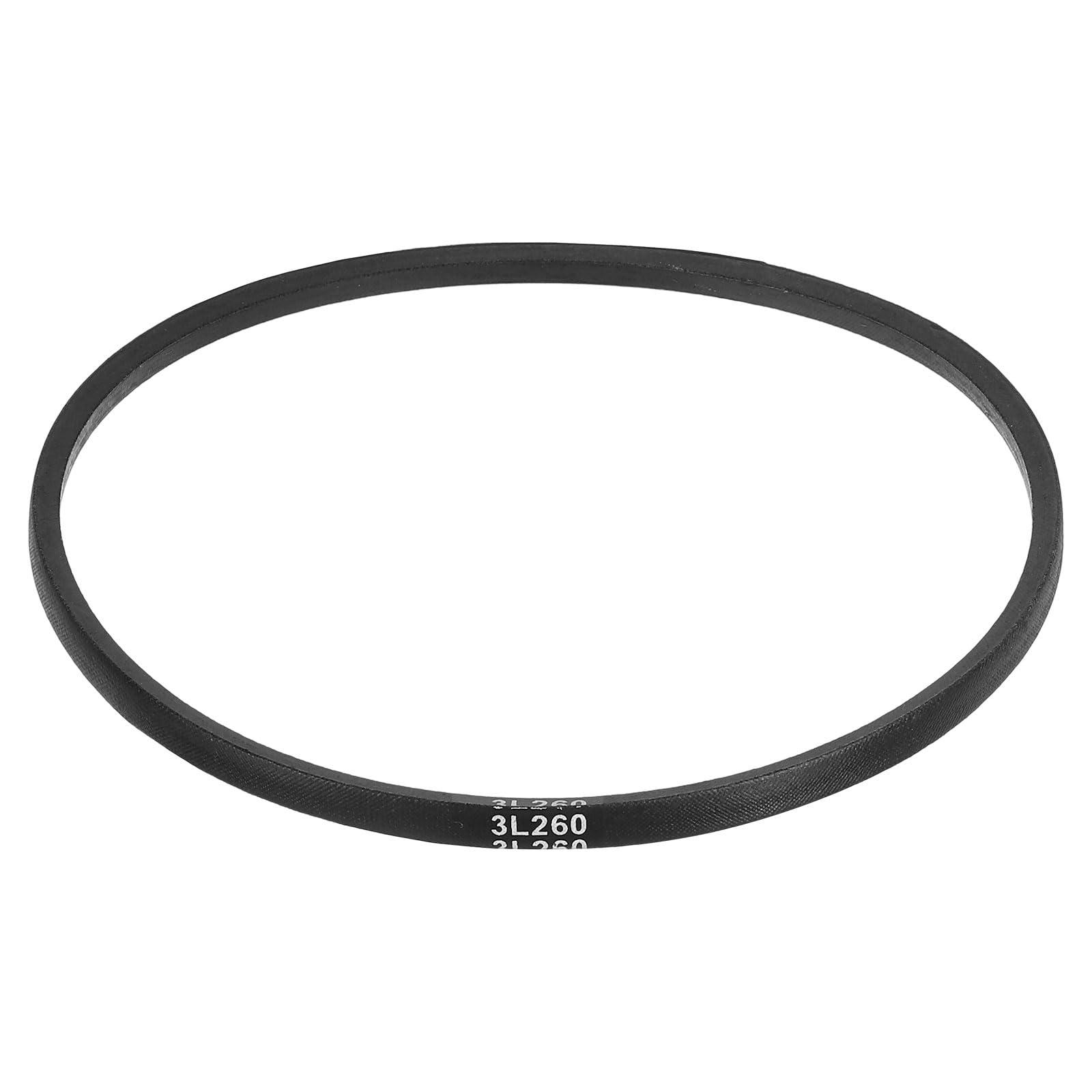 Photo 1 of uxcell 3L260 Classic Wrapped Rubber V-Belt, 26"(660mm) Outside Circumference, 3L Profile V Belt 3/8" Width 7/32" Height