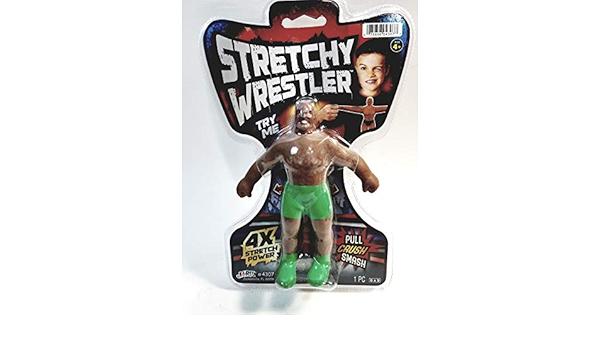 stretchy wrestler toy