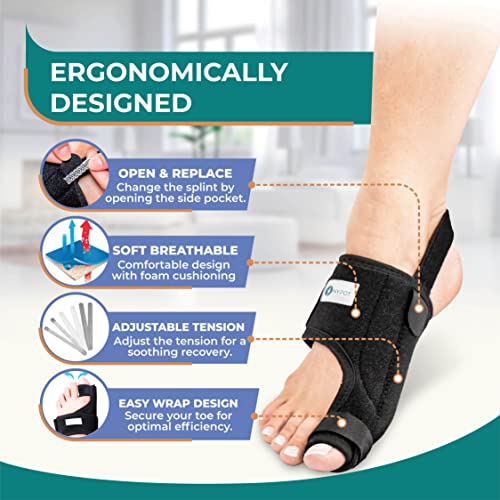 NYPOT Bunion Corrector for Women with 3 Bunion Splints Bunions
