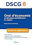Oral d'économie se déroulant partiellement en anglais DSCG 6 : Manuel et applications by