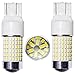 Bulbeats 1200 Lumens 2 x 144-BX Chipsets 7440 7441 7443 7444 LED Bulbs with Projector , Xenon White 6000K
