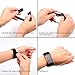 Fitbit Charge 2 Bands (2-Pack), Tecson Stainless Steel Metal Milanese Replacement Wristband Bracelet Strap with Magnet Lock for Fitbit Charge 2, Rose Gold, Champagne, Rose Pink, Black, Silver