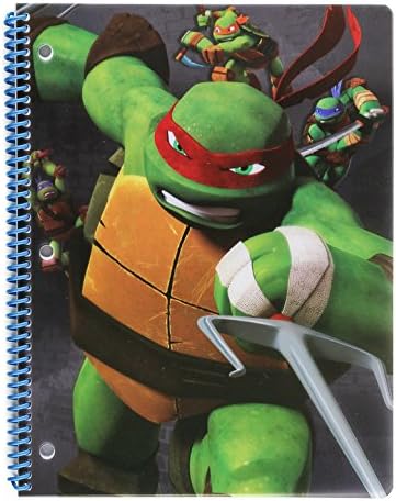 Back to School Teenage Mutant Ninja Turtles Wife Ruled Spiral Notebook - Raphael