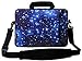 AUPET 17 17.3 inch Laptop Shoulder Bag Carrying Case Computer PC Cover Pouch+Handle For 16/17/17.3/17.4 inch Laptop Notebook (Blue Shining Stars)