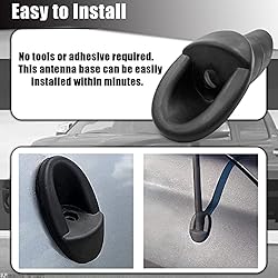Antenna Ornament Rubber Adapter Base Compatible