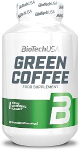 BioTechUSA Green Coffee Extract Capsules 120 Count - Dietary Supplement view 1