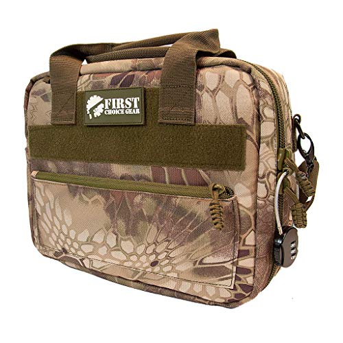 Pistol Case Range Bag for Handguns by FirstChoice; 24 Gun Padded