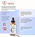 Vitamin C Serum for Face with Hyaluronic Acid, Aloe and Vitamin E.- Skin Nutrient, helps Smooth Facial Skin Fade Age Spots, Lighten Dark Eye Circles and Fine Lines (2 oz)