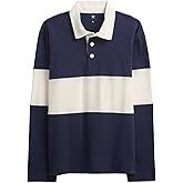 Gap Boys Long Sleeve Rugby Polo