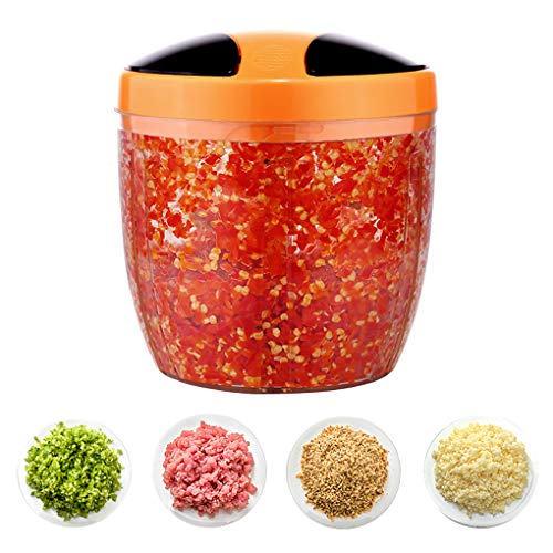 Manual Fruit Vegetable Chopper Hand Pull Food Cutter Onion Nuts Grinder Mincer Shredder Multifunction Kitchen Accessories